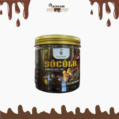 18 Socola hạnh nhân đen